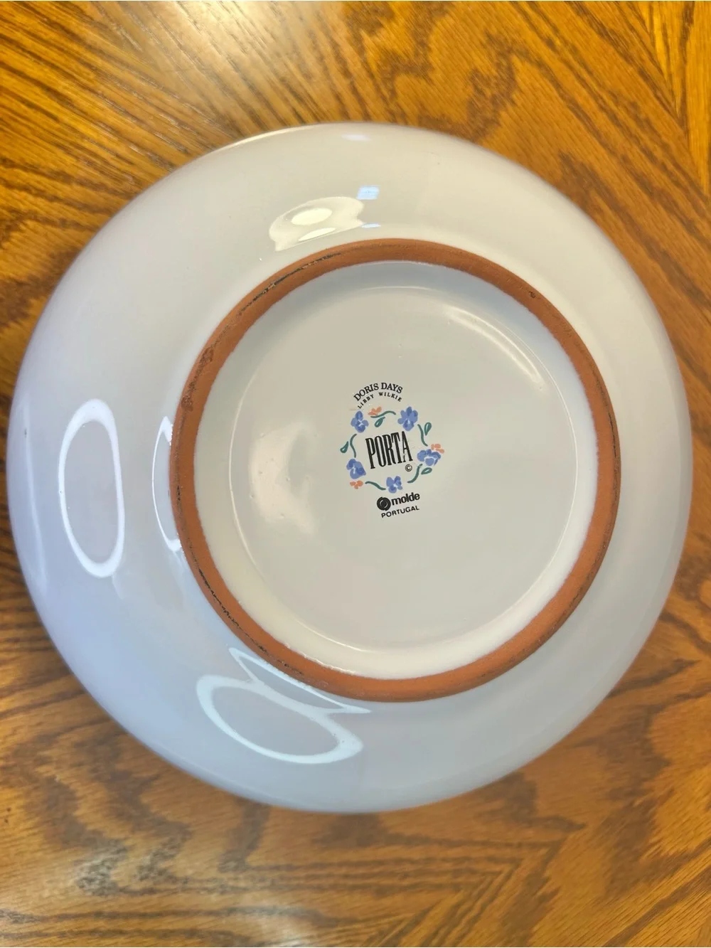 Vintage Porta Portugal Doris Days Serving Decorative Bowl Libby Wilkie Cottage